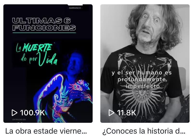 François TikTok videos with 100.9K and 11.8K views